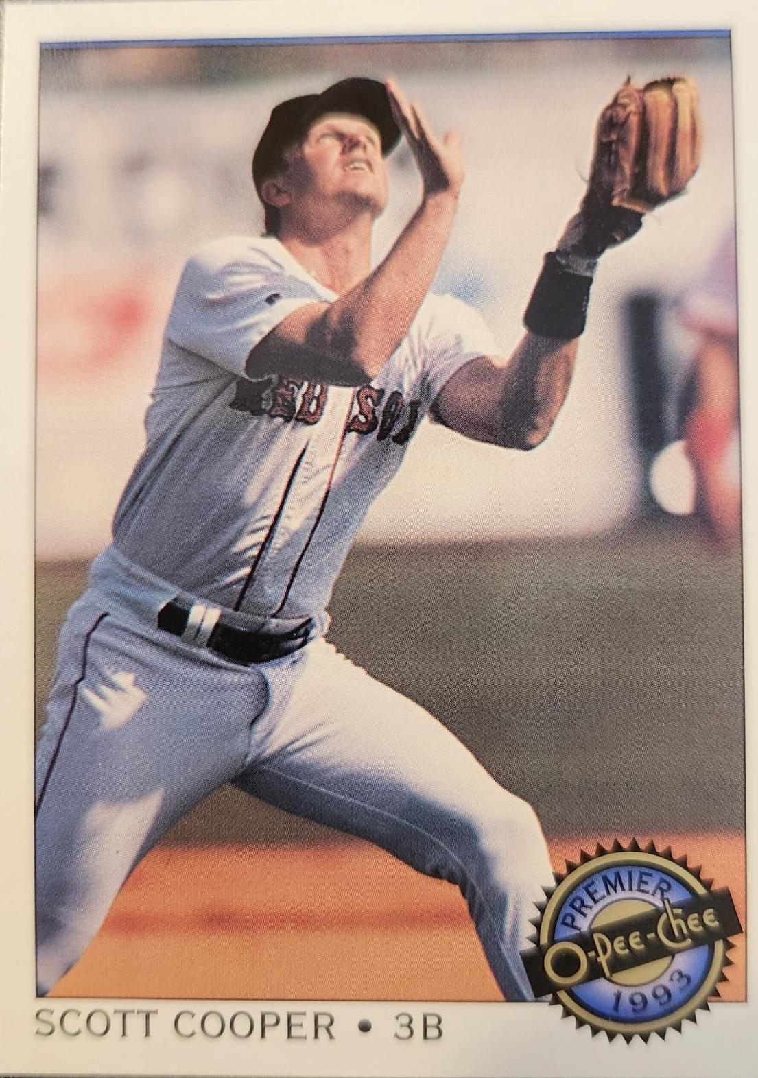 Scott Cooper #13 Baseball Cards 1993 O Pee Chee Premier