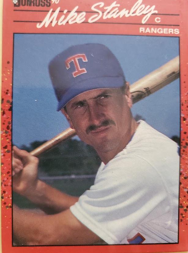 Mike Stanley #579 Baseball Cards 1990 Donruss