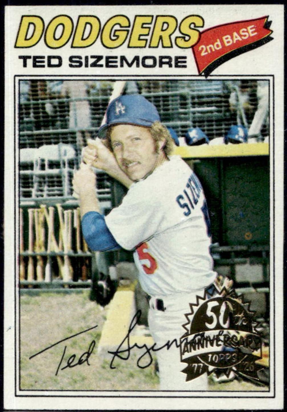 Ted Sizemore #366 2026 Topps Heritage 50th Anniversary Buybacks Baseball