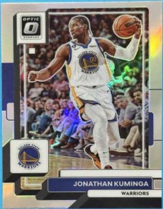 Jonathan Kuminga #102 Basketball Cards 2022 Panini Donruss Optic
