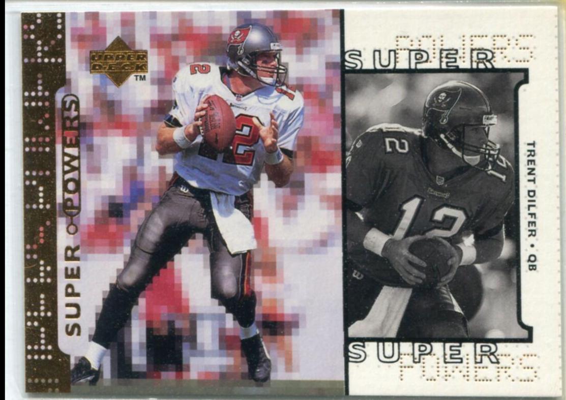 Trent Dilfer #S15 Football Cards 1998 Upper Deck Super Powers