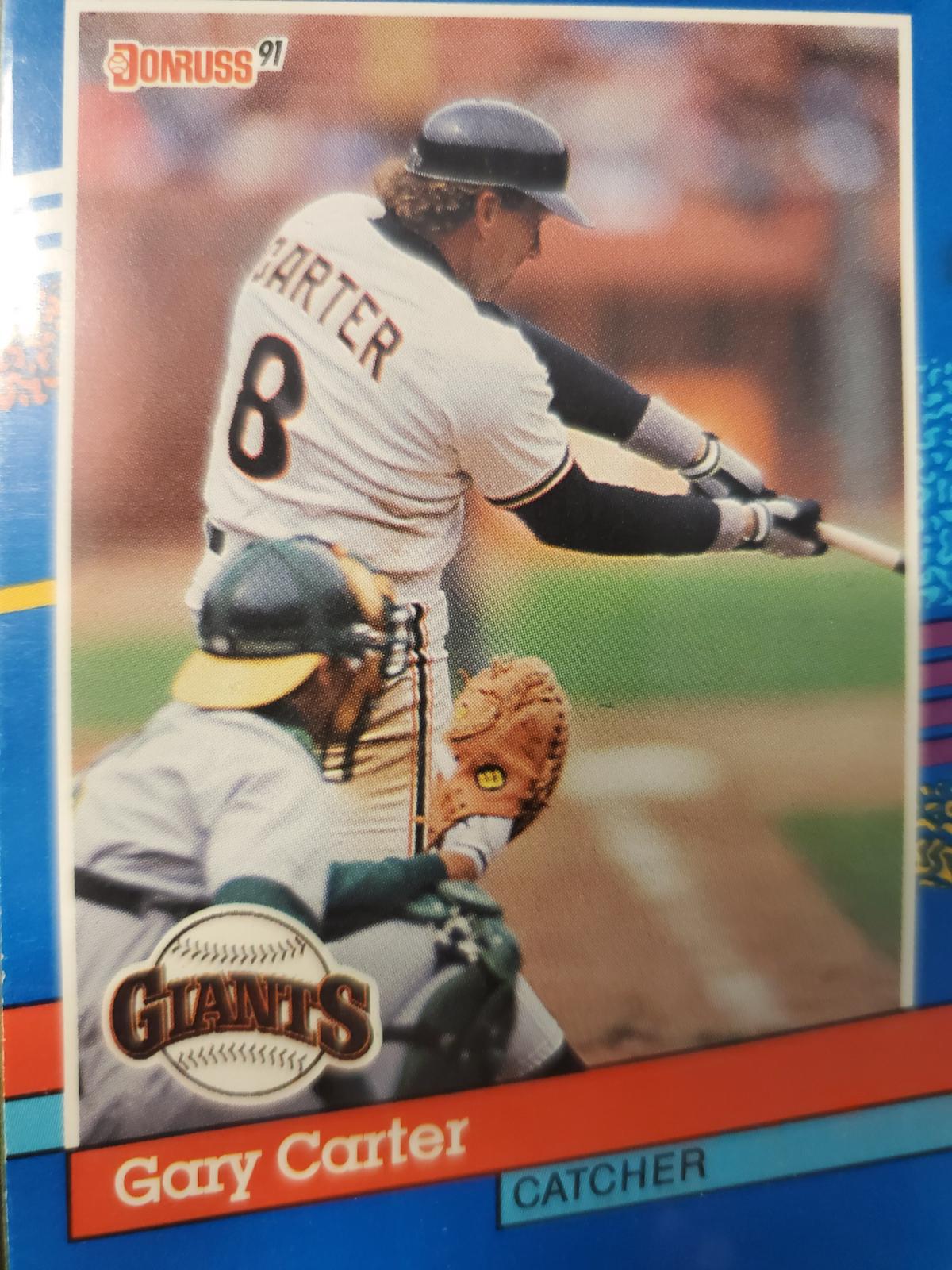 Gary Carter #151 Baseball Cards 1991 Donruss