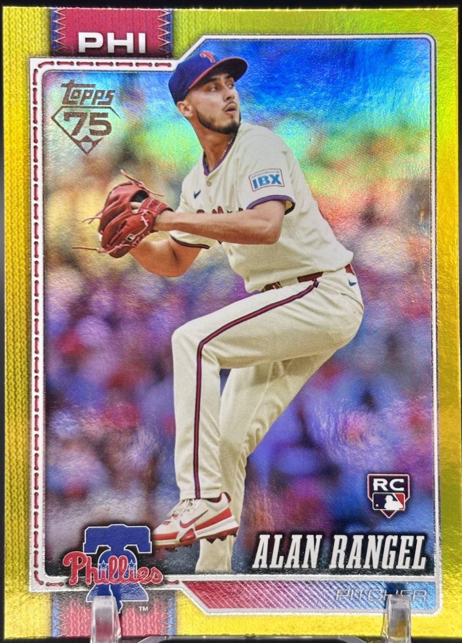 2026 Alan Rangel [Yellow Rainbow Foil] #572