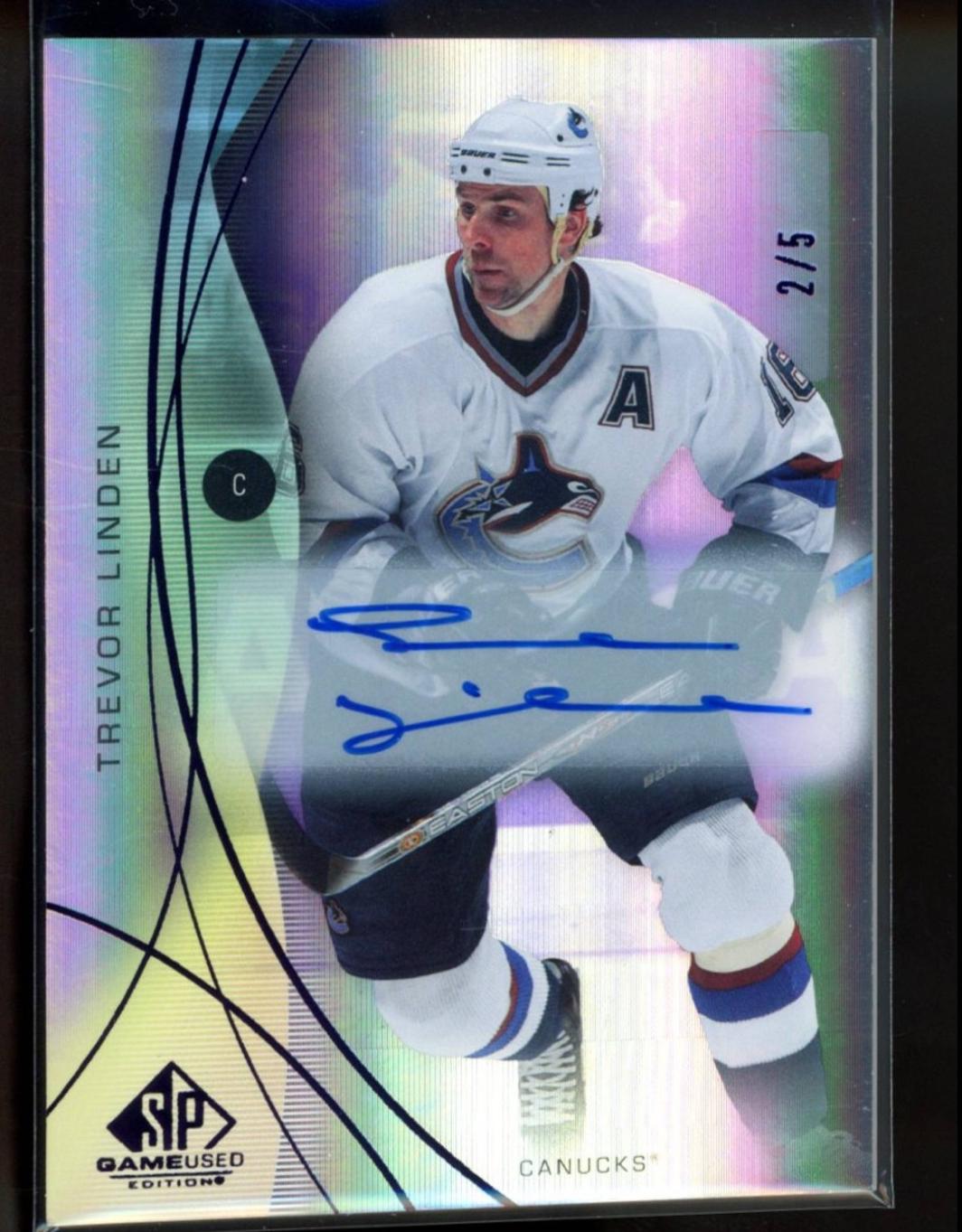 Trevor Linden [Purple Autograph] #196
