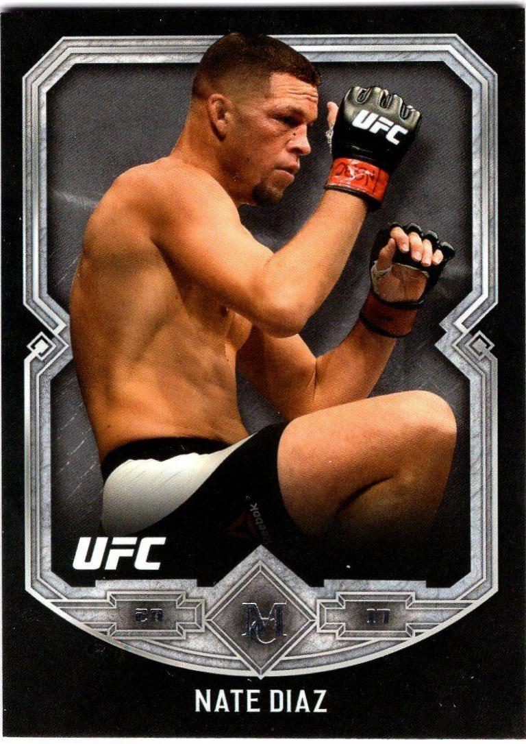 Nate Diaz #16 Ufc Cards 2017 Topps UFC Museum Collection