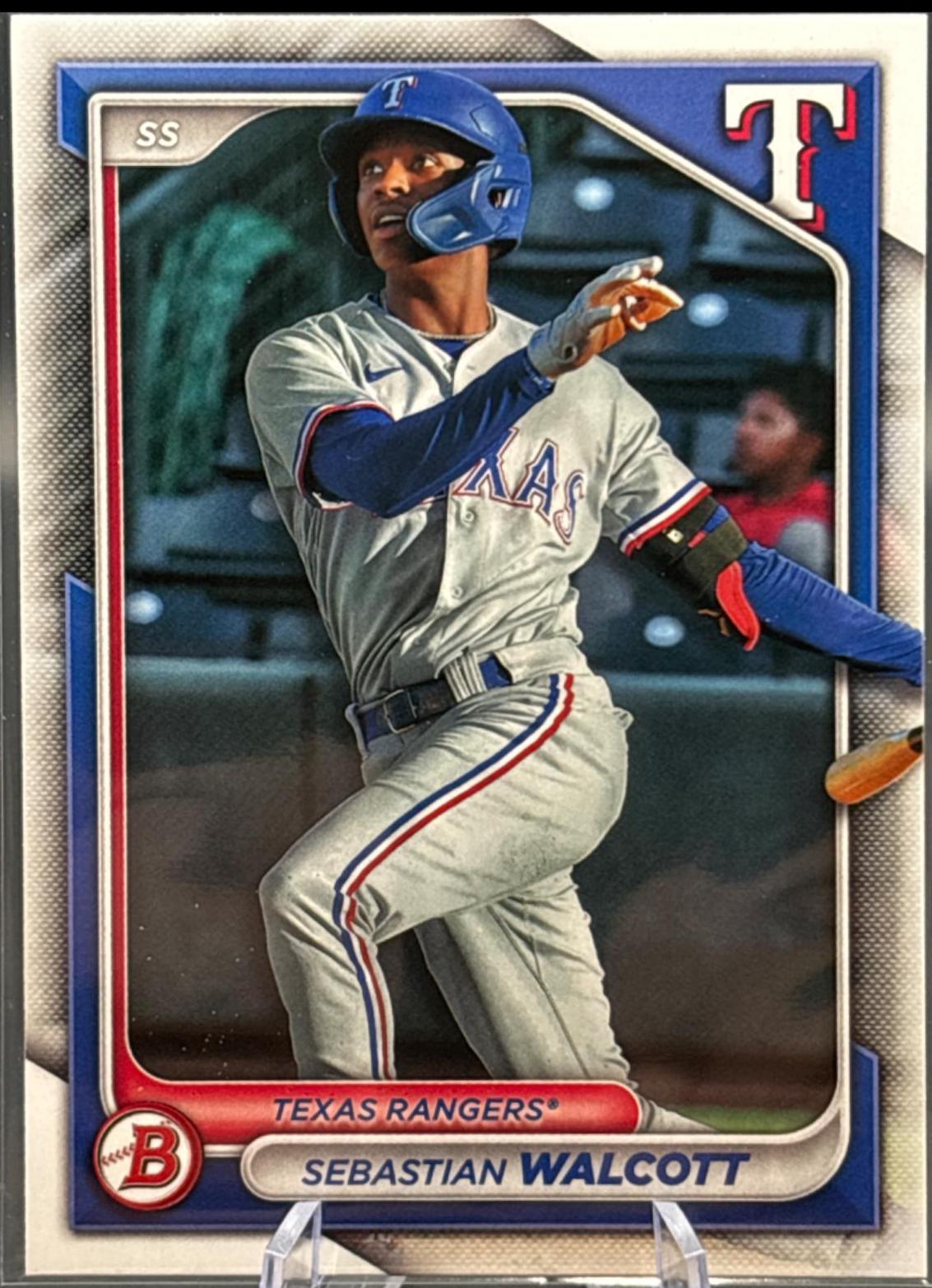 Sebastian Walcott #BP-81 Baseball Cards 2024 Bowman Prospects