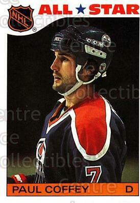 Paul Coffey #4 Hockey Cards 1985 Topps Stickers