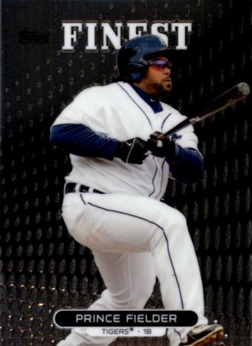 Prince Fielder #8 Baseball Cards 2013 Finest