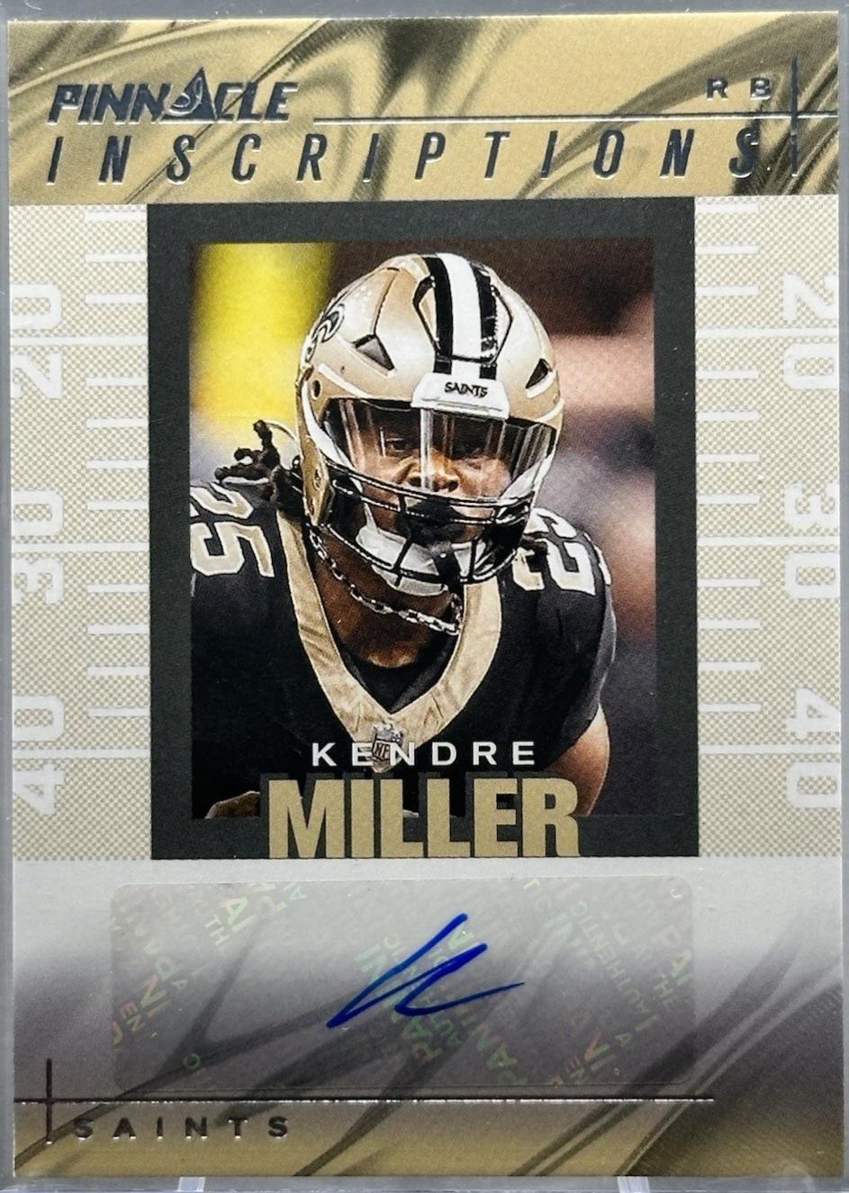 Kendre Miller #PI-KMR 2024 Panini Encore Pinnacle Inscriptions Football