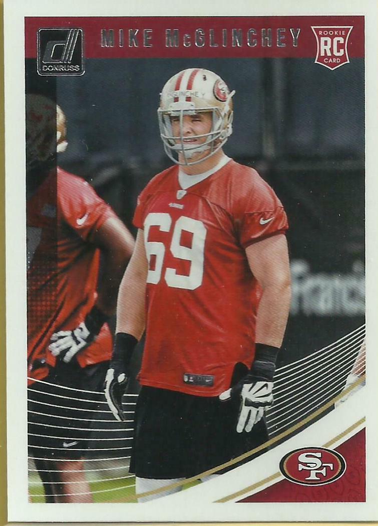 Mike McGlinchey #352 Football Cards 2018 Donruss