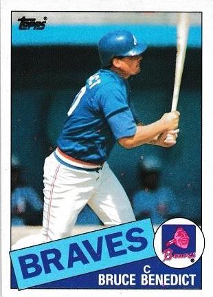 Bruce Benedict (1985 Topps)