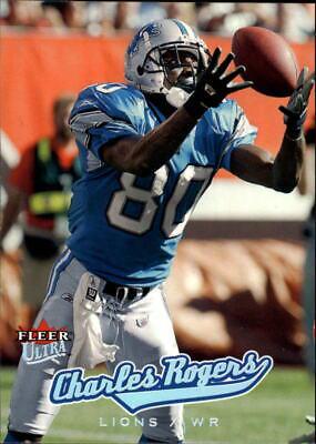 Charles Rogers #11 Football Cards 2005 Ultra