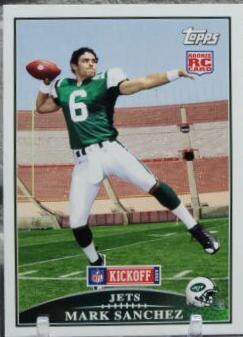 Mark Sanchez #120 Football Cards 2009 Topps
