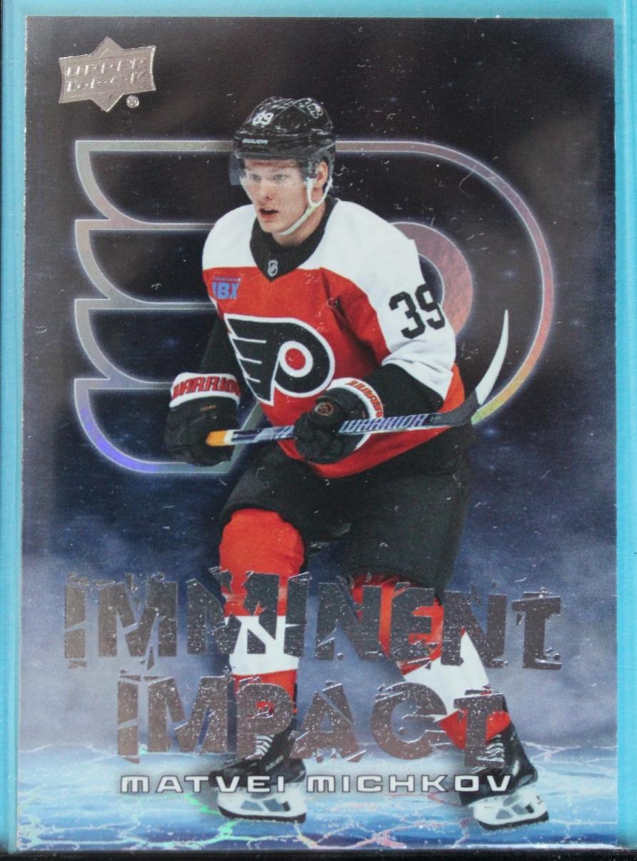 Matvei Michkov #II-12 Hockey Cards 2024 Upper Deck Overtime Imminent Impact