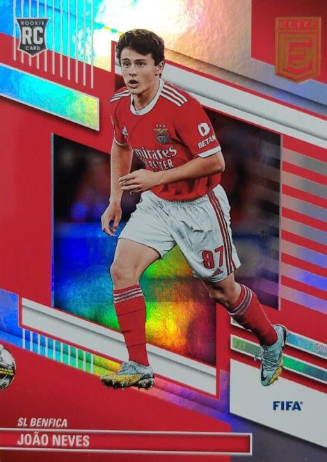 Joao Neves #223 Soccer Cards 2022 Panini Donruss Elite FIFA