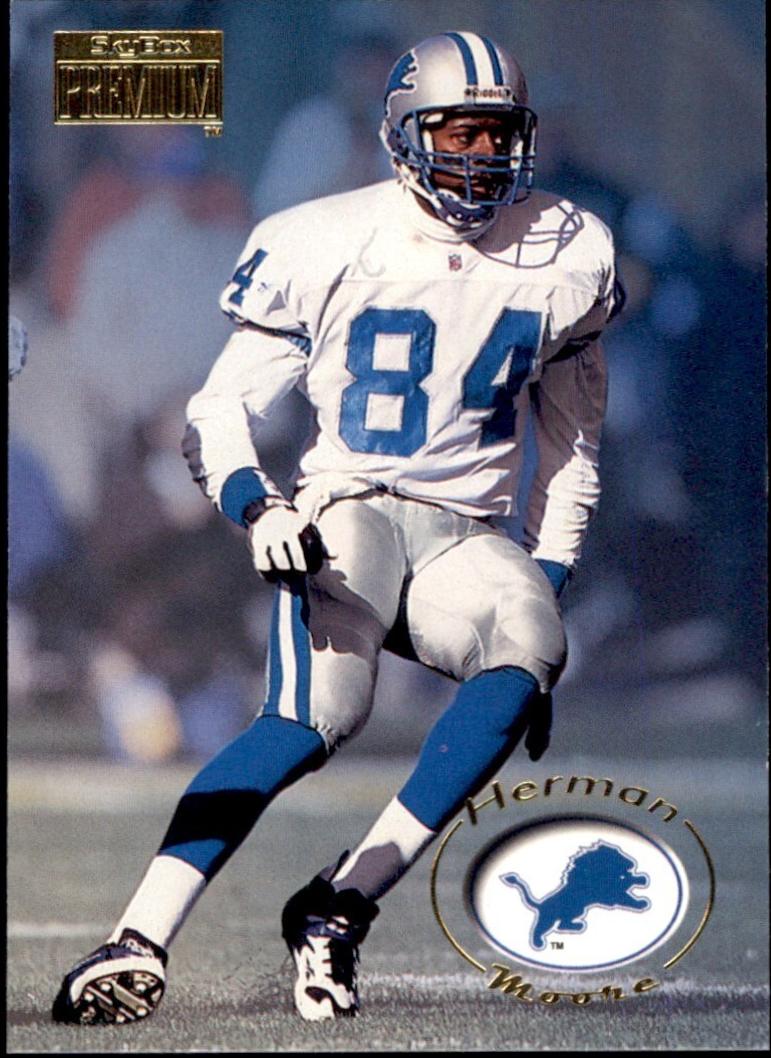 Herman Moore #56 1996 Skybox Premium Football