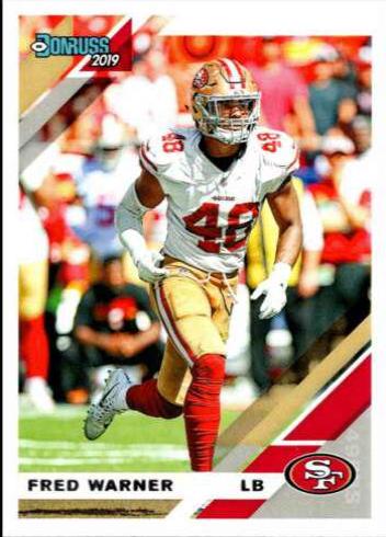 Fred Warner #223 2019 Donruss Football