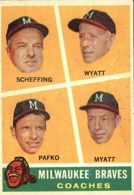 1960 Milwaukee Braves [Coaches] #464