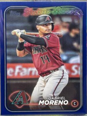 Gabriel Moreno [Royal Blue] (2024 Topps)