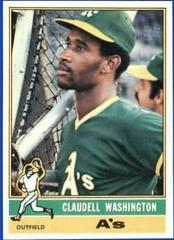 Claudell Washington (1976 Topps)