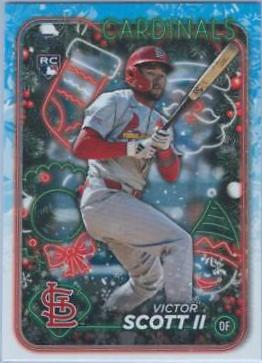 Victor Scott II #H105 Baseball Cards 2024 Topps Holiday
