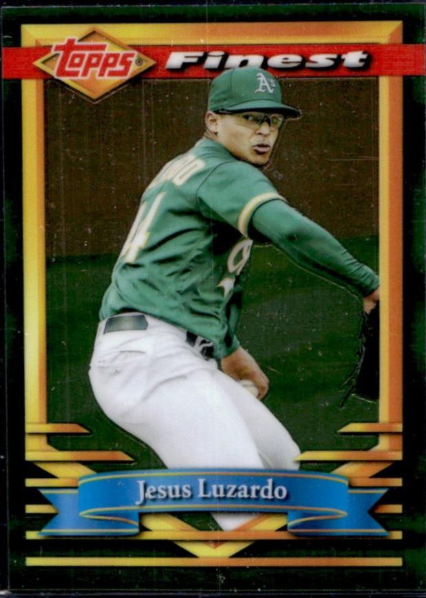 Jesus Luzardo #8 Baseball Cards 2021 Topps Finest Flashbacks