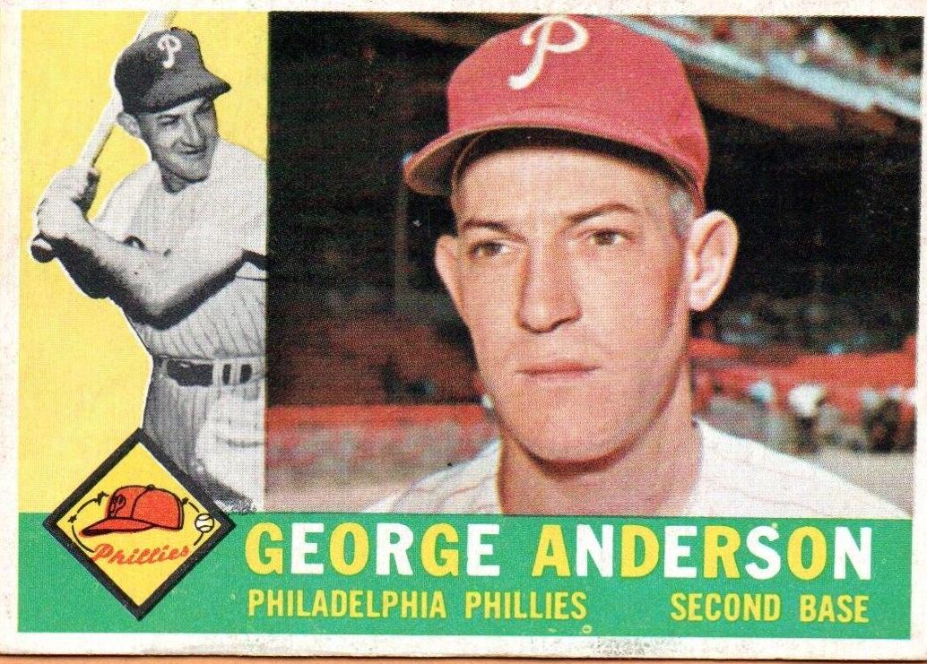 George Anderson #34 Baseball Cards 1960 Venezuela Topps