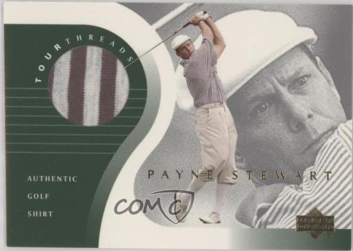 Payne Stewart #TT-PS Golf Cards 2001 Upper Deck Tour Threads