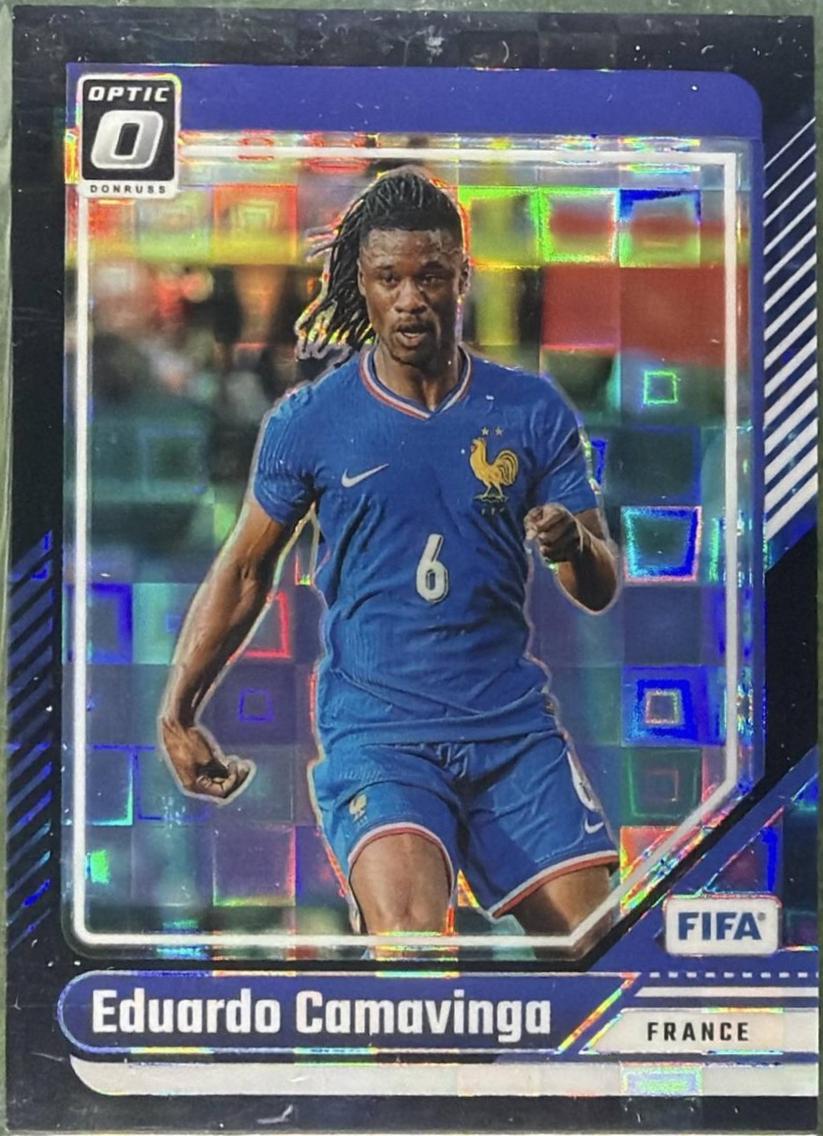 Eduardo Camavinga [Black Pandora Optic] #102