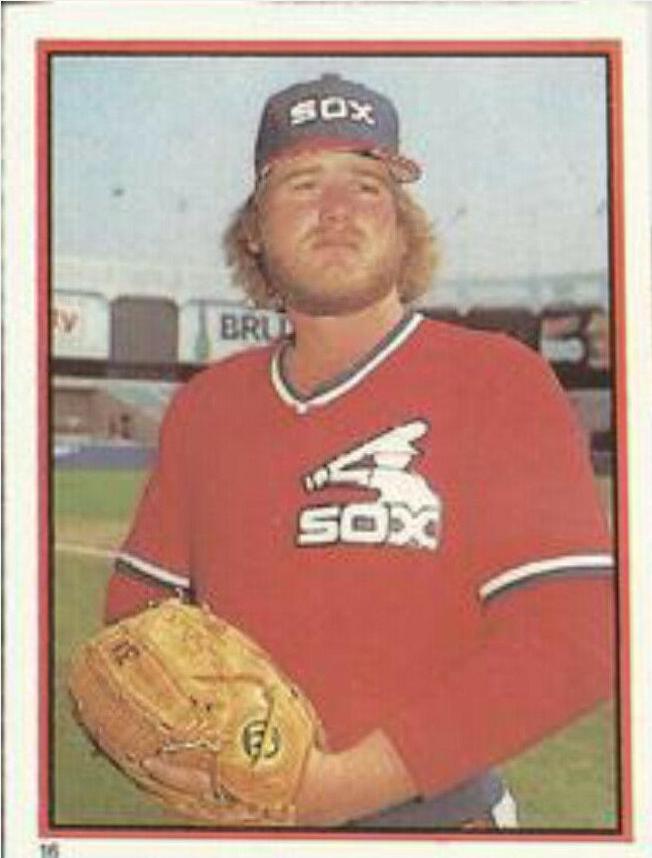 LaMarr Hoyt #16 Baseball Cards 1983 Topps Stickers