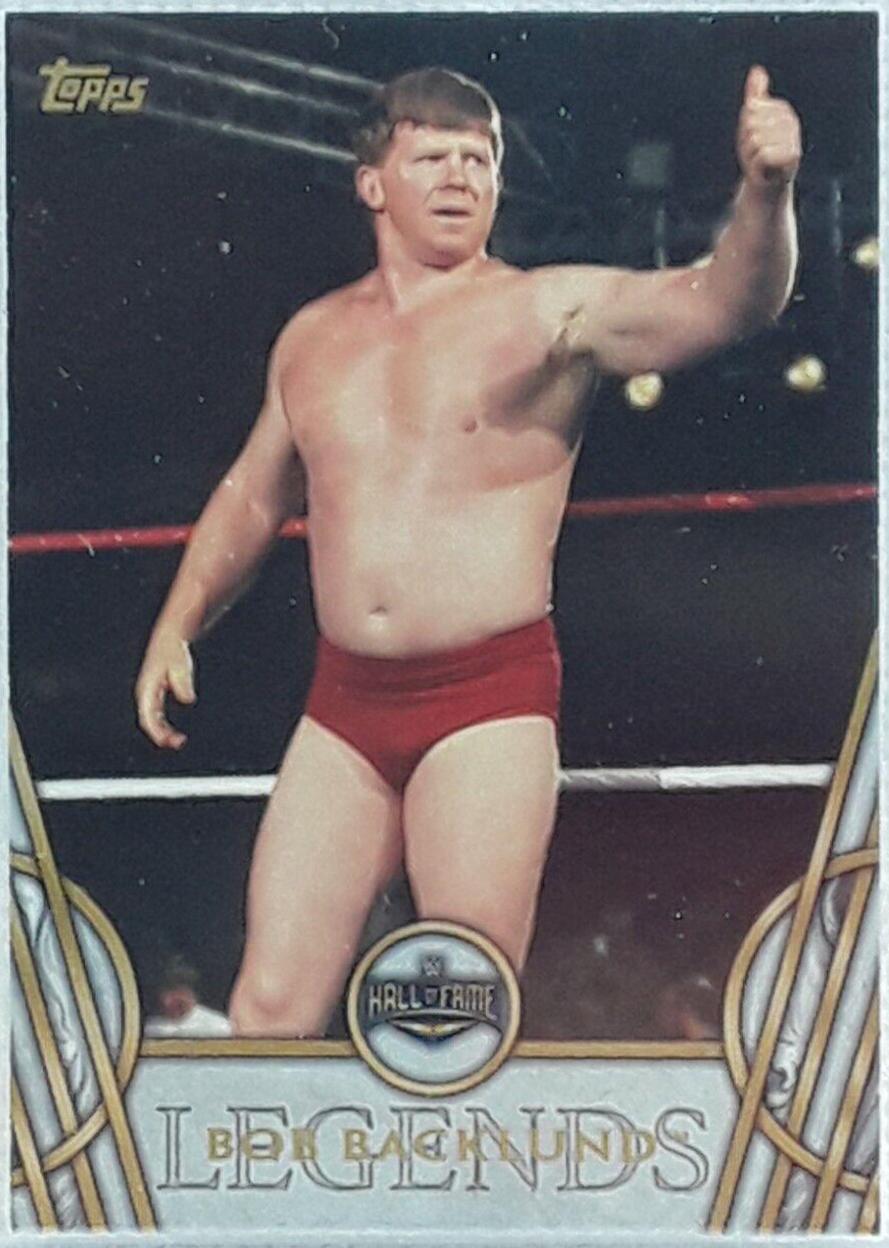 Bob Backlund #5 Wrestling Cards 2018 Topps Legends of WWE