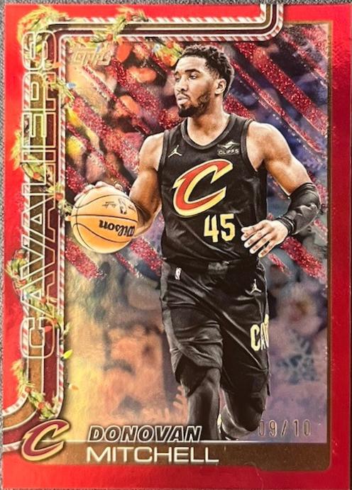 Donovan Mitchell [Red Metallic Glitter] #H63