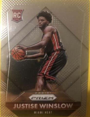 Justise Winslow #336 Basketball Cards 2015 Panini Prizm