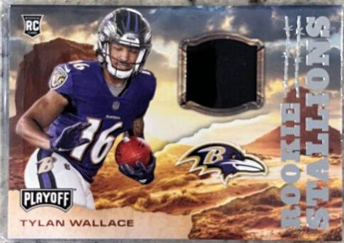 Tylan Wallace #24 Football Cards 2021 Panini Playoff Rookie Stallions