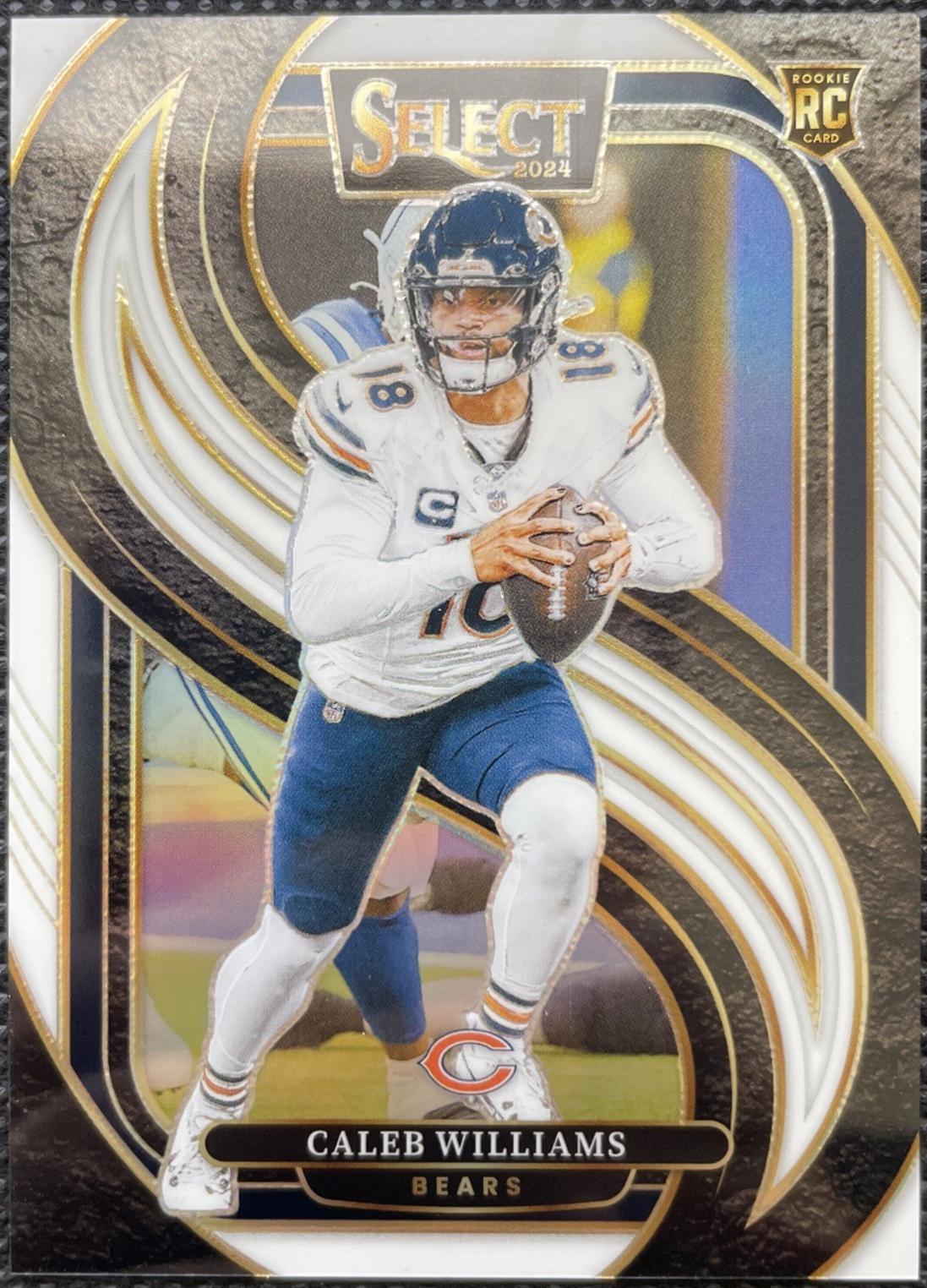 Caleb Williams [White Prizm] #114 Prices | 2024 Panini Select