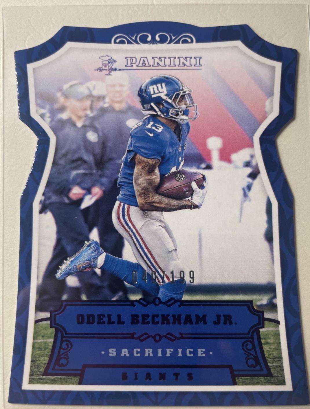 Odell Beckham Jr. [Sacrifice Die Cut] #104