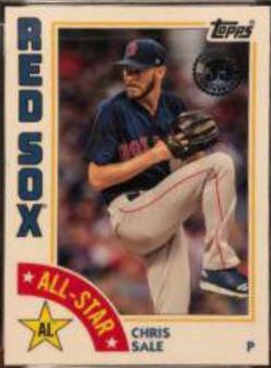 Chris Sale #CS Baseball Cards 2019 Topps 1984 Baseball All Stars