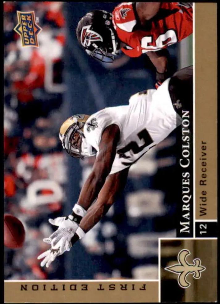 Marques Colston #97 Football Cards 2009 Upper Deck First Edition