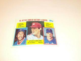 NL Active Career Victory Leaders (Steve Carlton / Fergie Jenkins / Tom Seaver