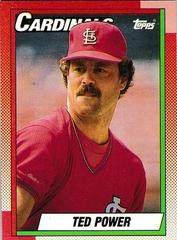 Ted Power #59 Baseball Cards 1990 Topps Prices