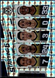Buddy Hield, Chris Duarte, Malcolm Brogdon, Myles Turner, Tyrese Haliburton