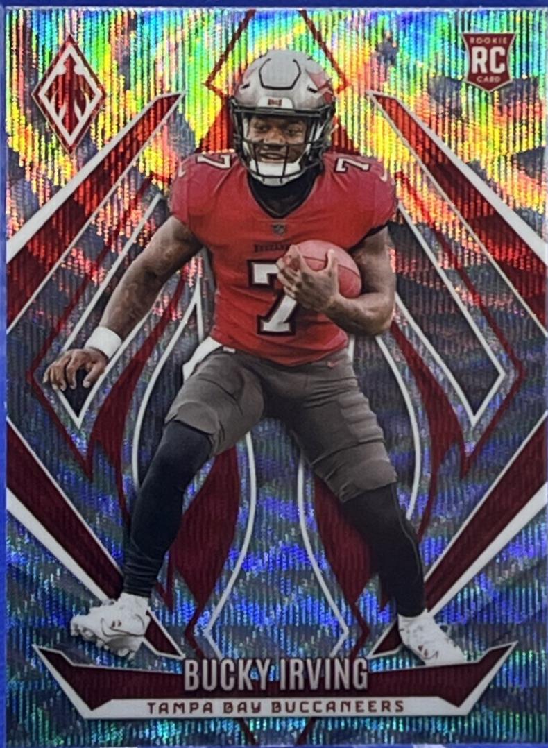 Bucky Irving [Wave] #166 Prices | 2024 Panini Phoenix | Football Cards