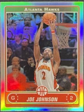 Joe Johnson #4 Basketball Cards 2006 Topps Chrome