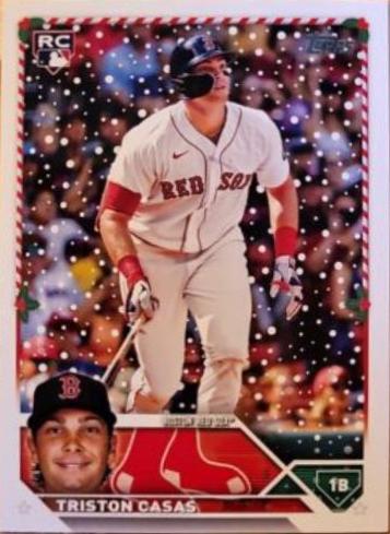 Triston Casas #H178 Baseball Cards 2023 Topps Holiday
