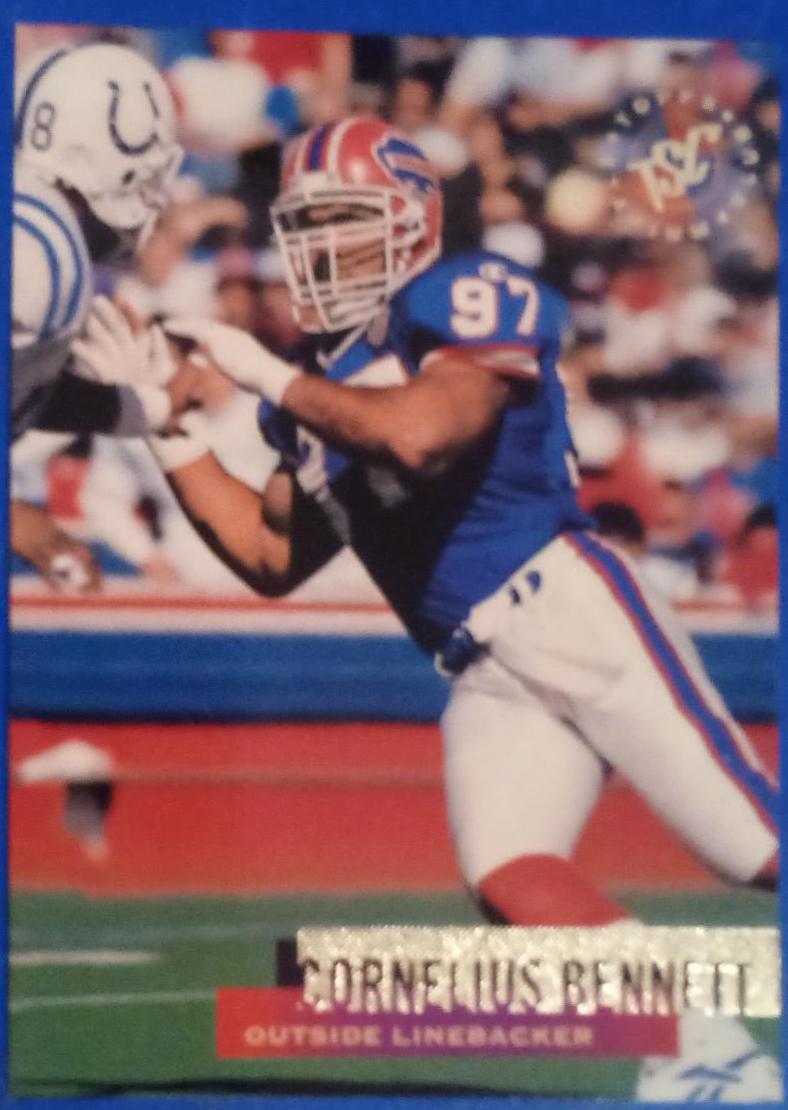 Cornelius Bennett #43 Football Cards 1995 Stadium Club