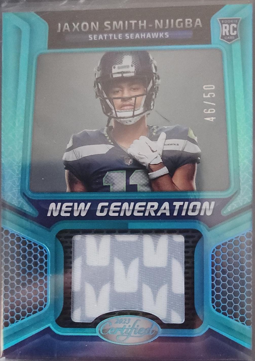 Jaxon Smith Njigba [Teal] #NGJM-41