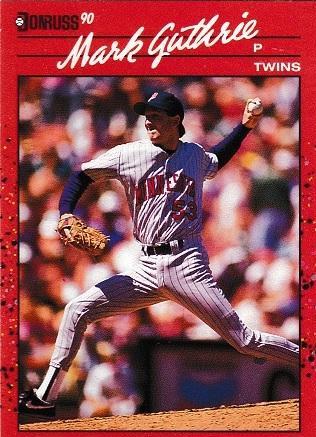 Mark Guthrie #622 Baseball Cards 1990 Donruss