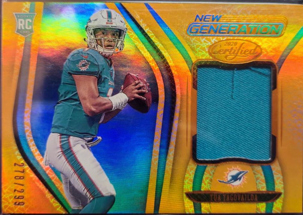 Tua Tagovailoa [Orange] #2 Prices [Rookie] | 2020 Panini Certified