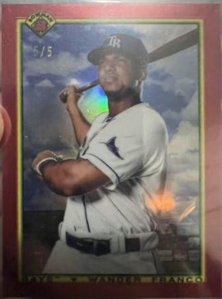 Wander Franco [Red Refractor] #90BWF