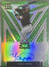 Yiddi Cappe #BA-YC2 2020 Leaf Valiant Autographs Baseball